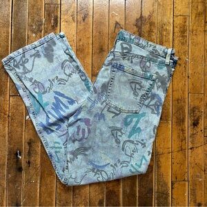 wild fable high rise straight jean